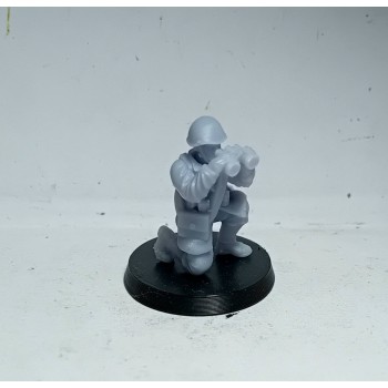 28 mm Greek Soldier WW2 Officer unpainted