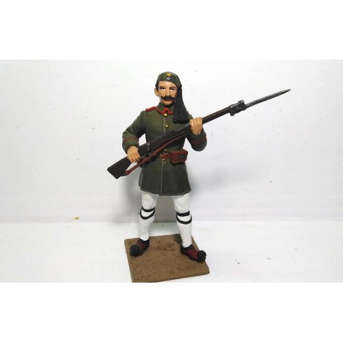 54mm Evzonas 1/38  Regiment  Light Infantry  ( Karditsa) in  SMYRNA  1919   Greco-Turkish War  1919-1922