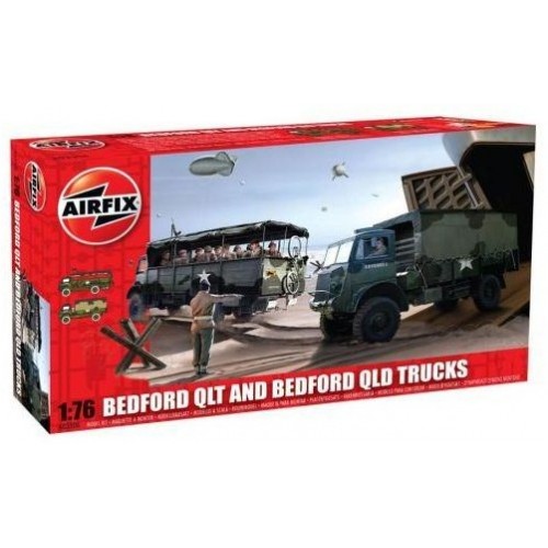 1/76 Airfix Bedford QLT and Bedford QLD Trucks 03306