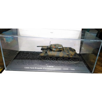 1/72 DeAgostini T-34-76 130th Tank Brigade 21st Armored Corps USSR 1942