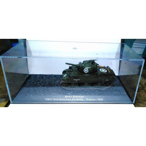 1/72 DeAgostini M4A3 Sherman 756th Tank Battalion 5th Army France 1945