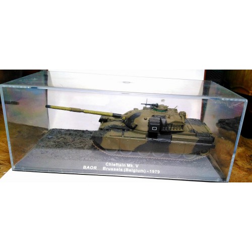 1/72 DeAgostini Chieftain Mk.V BAOR Brussels(Belgium) 1979