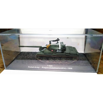 1/72 DeAgostini T-55A Polish Army Prague(Czechoslovakia) 1968