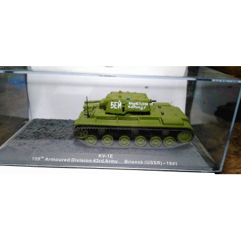 1/72 DeAgostini KV-1E 109th Armoured Division 43rd Army Briansk (USSR) 1941
