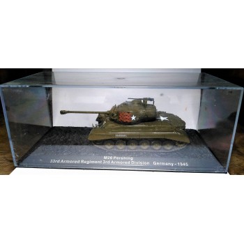 1/72 DeAgostini M26 Pershing 33rd Armored Regiment 3rd Armored Division Germany 1945