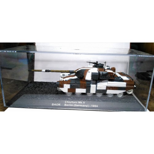 1/72 DeAgostini Chieftain Mk.V BAOR Berlin (Germany) 1984