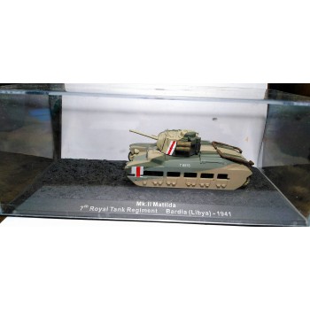 1/72 DeAgostini Mk.II Matilda 7th Royal Tank Regiment Bardia (Libya) 1941