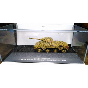 1/72 DeAgostini Sd.Kfz 234/2 Puma 11SS Fw Pz Gren.Div Norland Nerva (Estonia) 1944