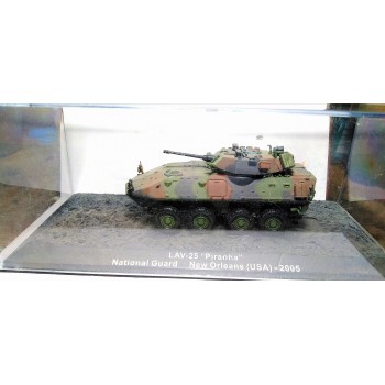 1/72 DeAgostini LAV-25 Piranha National Guard New Orleans (USA) 2005