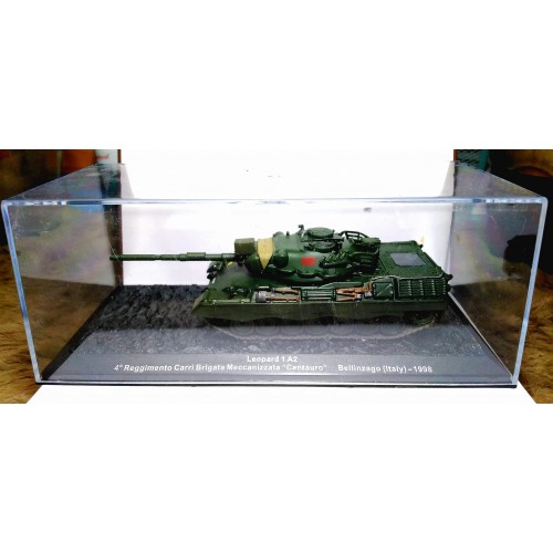 1/72 DeAgostini Leopard 1A2 4reggimento Carri Brigata Meccanizzata Centauro Bellinzago (Italy) 1998
