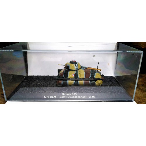 1/72 De Agostini Somua S35 1ere DLM Saint Ouen France 1940