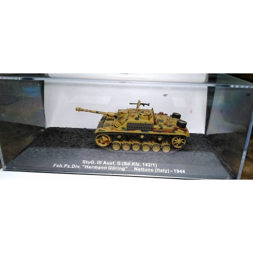 1/72 De Agostini Stug.III Ausf .G (Sd Kfz 142/1) Fsh,Pz.Div Hermann Goring Nettuno (Italy) 1944