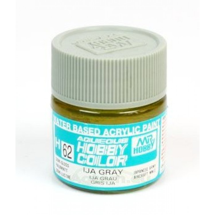 Peinture Aquarelle Gunze H-062 Gris IJA - 10 Ml Pour Maquettes Et Modélisme