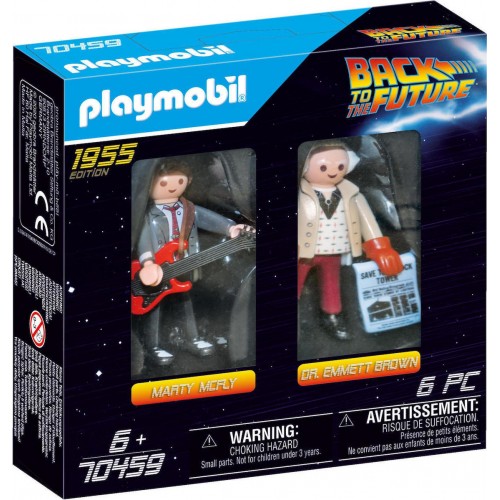 Playmobil Back to the Future Marty Mcfly and Dr. Emmet Brown 70459