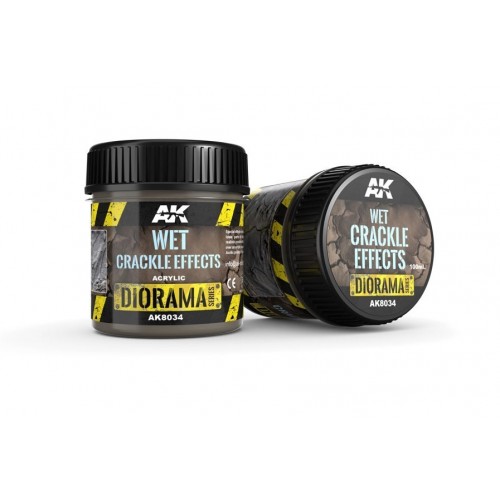 AK Interactive  Wet Crackle Effects 100ml AK8034