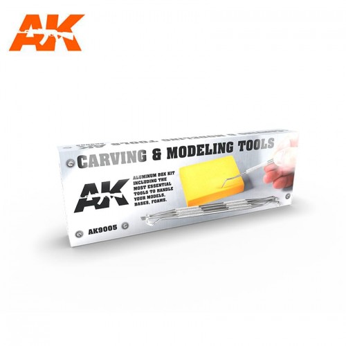 AK CARVING TOOLS DELUXE BOX AK9003