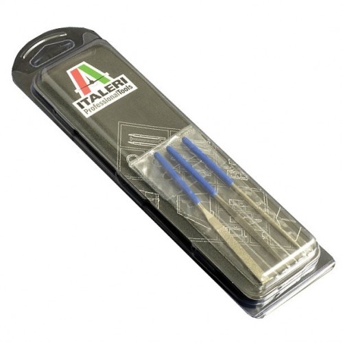 Italeri 3 pcs Mini Diamond File Set (100 mm)