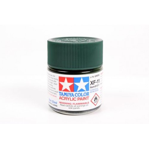 TAMIYA XF-11 IJN GREEN - ACRYLIC PAINT (FLAT) 23ML 81311