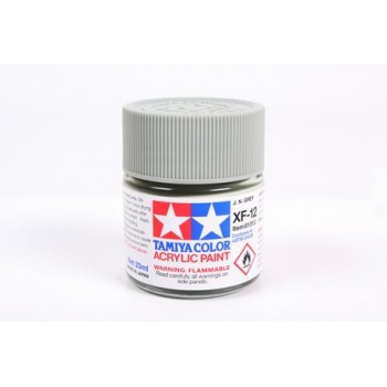 TAMIYA XF-12 JN GREY - ACRYLIC PAINT (FLATT) 23ML 81312
