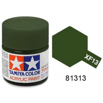 TAMIYA XF-13 J.A. GREEN - ACRYLIC PAINT (FLAT) 23ML 81313