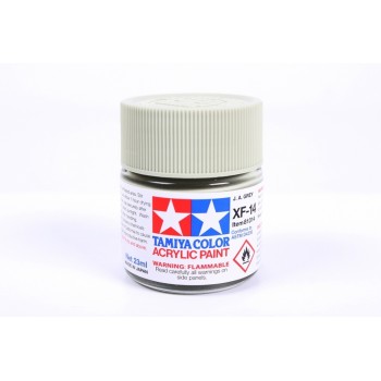 TAMIYA XF-14 JA GREY - ACRYLIC PAINT (FLATT) 23ML 81314