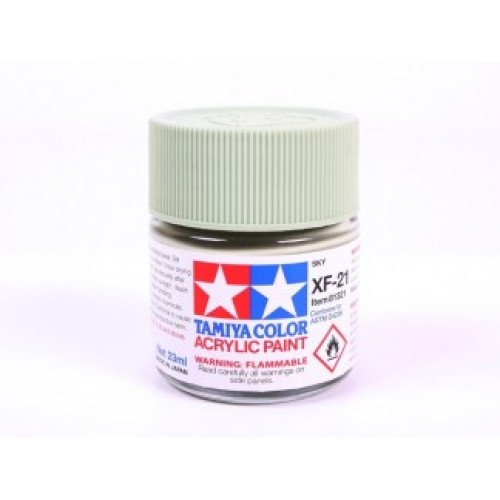 TAMIYA XF-21 SKY - ACRYLIC PAINT (FLAT) 23ML 81321