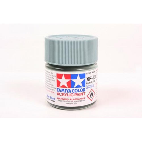 TAMIYA XF-23 LIGHT BLUE - ACRYLIC PAINT (FLAT) 23ML 81323