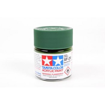 TAMIYA XF-26 DEEP GREEN- ACRYLIC PAINT (FLATT) 23ML 81326