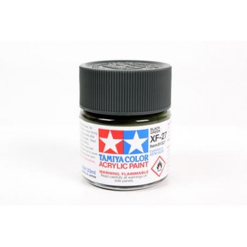 TAMIYA XF-27 BLACK GREEN - ACRYLIC PAINT (FLAT) 23ML 81327