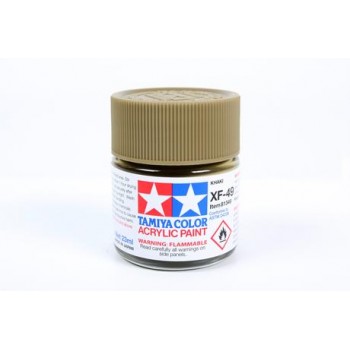 TAMIYA XF-49 KHAKI - ACRYLIC PAINT (FLAT) 23ML 81349