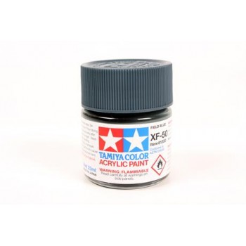 TAMIYA XF-50 FIELD BLUE - ACRYLIC PAINT (FLAT) 23ML 81350