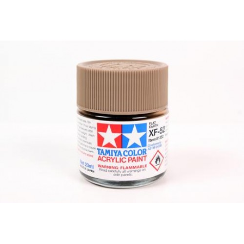 TAMIYA XF-52 FLAT EARTH - ACRYLIC PAINT (FLAT) 23ML 81352