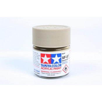 TAMIYA XF-57 BUFF- ACRYLIC PAINT (FLATT) 23ML 81357
