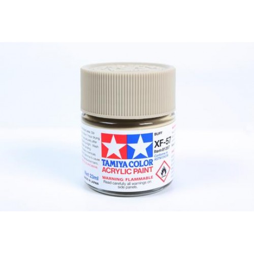 TAMIYA XF-57 BUFF- ACRYLIC PAINT (FLATT) 23ML 81357