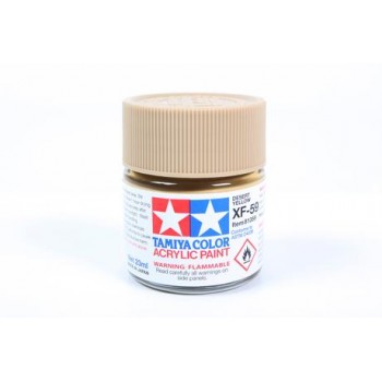 TAMIYA XF-59 DESSERT YELLOW - ACRYLIC PAINT (FLAT) 23ML 81359