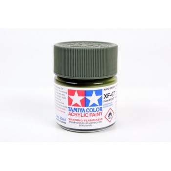 TAMIYA XF-67 NATO GREEN - ACRYLIC PAINT (FLAT) 23ML 81367