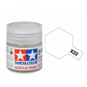 TAMIYA X-22 CLEAR - ACRYLIC PAINT MINI (GLOSS) 10ML