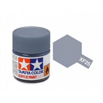 TAMIYA XF-25 LIGHT SEA GREY - ACRYLIC PAINT MINI (FLAT) 10ML 81325