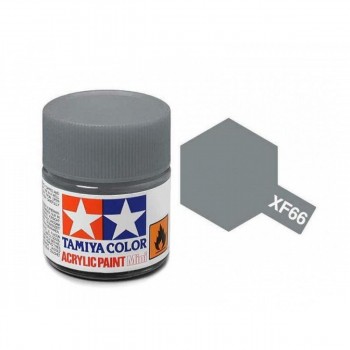 TAMIYA XF-66 LIGHT GREY ACRYLIC PAINT MINI (FLAT) 10ML 81366
