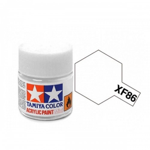 TAMIYA XF-86 CLEAR ACRYLIC PAINT MINI (FLAT) 10ML 81786