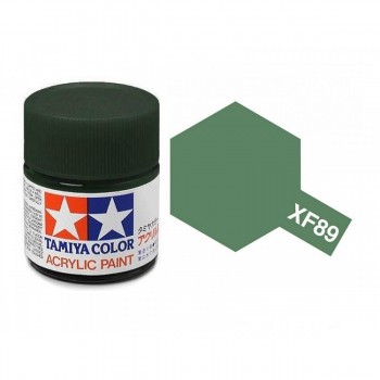 TAMIYA XF-89 DARK GREEN 2  ACRYLIC PAINT MINI (FLAT) 10ML 81789