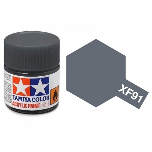 TAMIYA XF-91 IJN GRAY (YOKOSUKA ARSENAL) ACRYLIC PAINT MINI (FLAT) 10ML 81791