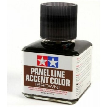 TAMIYA PANEL LINE ACCENT COLOR BROWN 40ml  87132