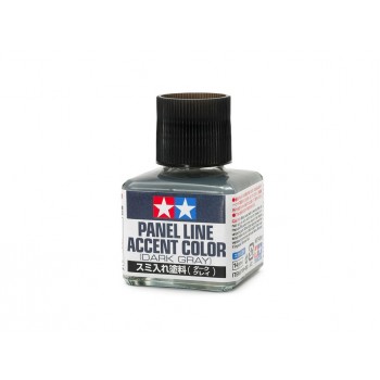TAMIYA PANEL LINE ACCENT COLOR DARK GRAY ENAMEL FLAT) - 40ML
