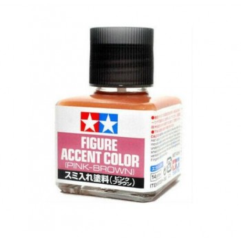 TAMIYA FIGURE ACCENT COLOR (PINK BROWN ENAMEL FLAT) - 40ML