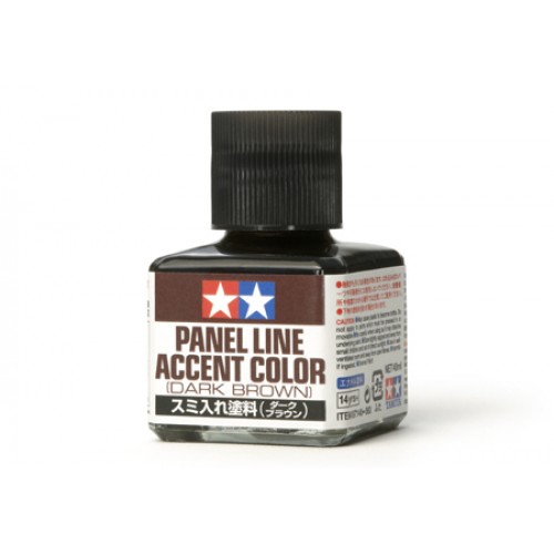 TAMIYA ACCENT COLOR (DEEP BROWN ENAMEL FLAT) - 40ML