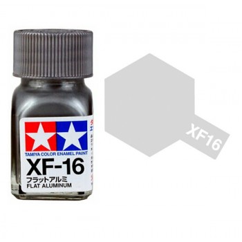 Tamiya XF-16 Flat Aluminium Enamel 10ml  80316