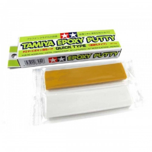 TAMIYA FAST DRYING EPOXY PUTTY TAMIYA (25GR) 87051