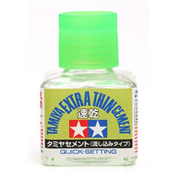 Tamiya Extra Thin Cement (Quick-Setting) 87182