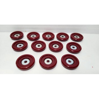 WSB Professional bases Clear Dark Crimson